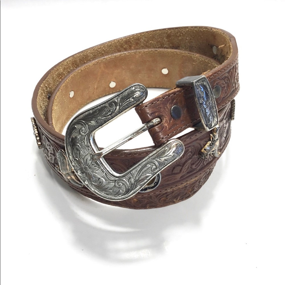 Vintage Billy Belts California Tooled Leather